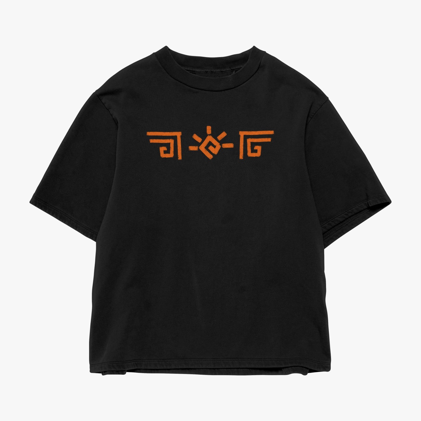 Shaman Black Oversized T-Shirt