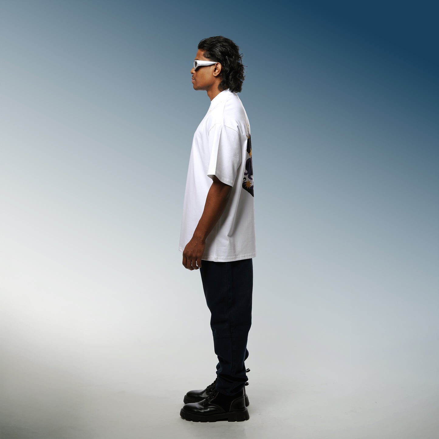 Soothsayer White Oversized T-Shirt