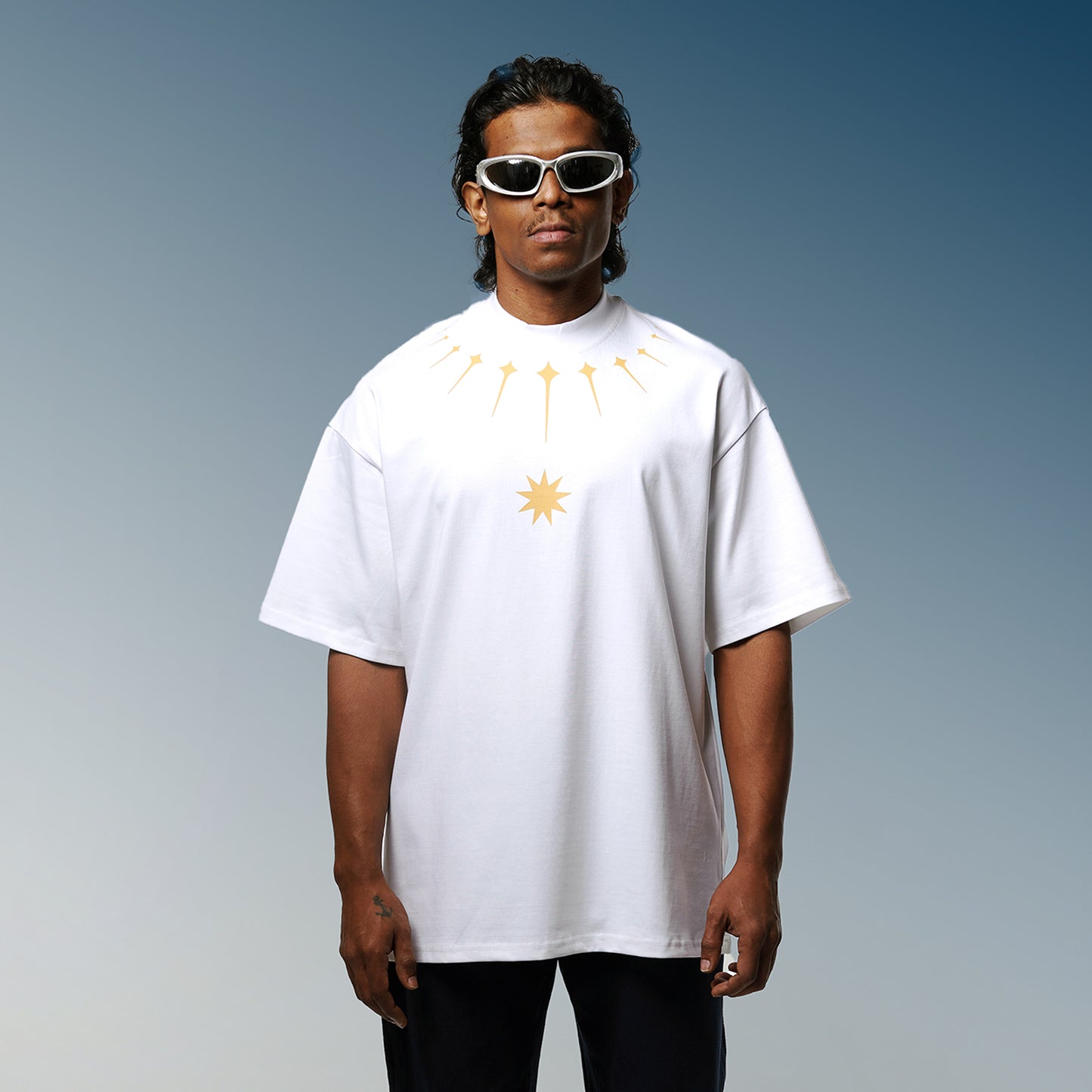 Soothsayer White Oversized T-Shirt