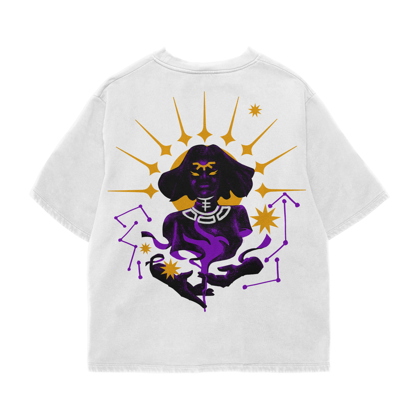 Soothsayer White Oversized T-Shirt