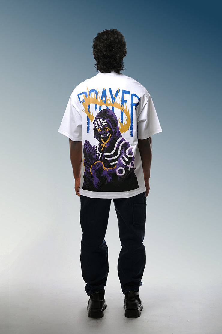 Alastor White Oversized T-Shirt