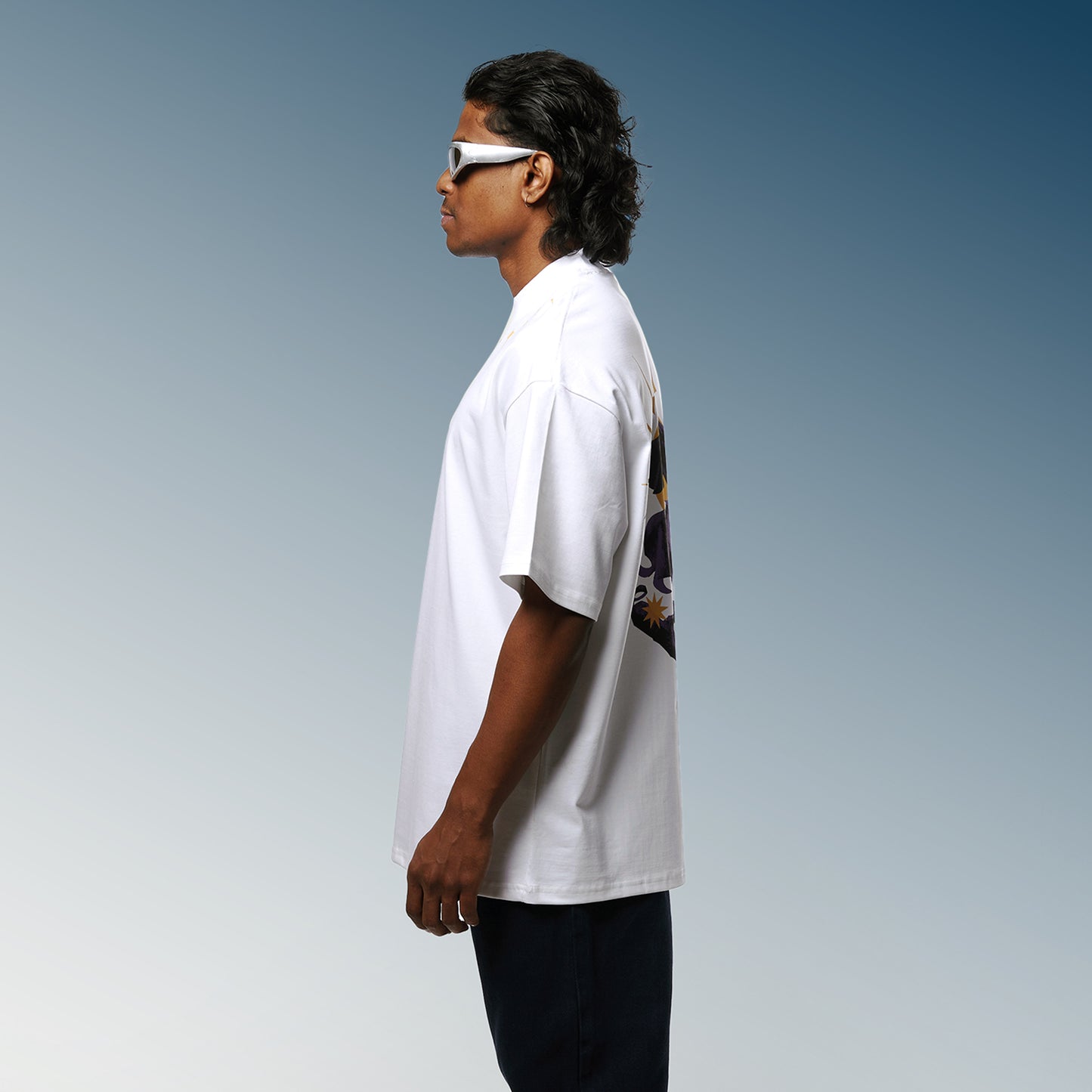 Soothsayer White Oversized T-Shirt