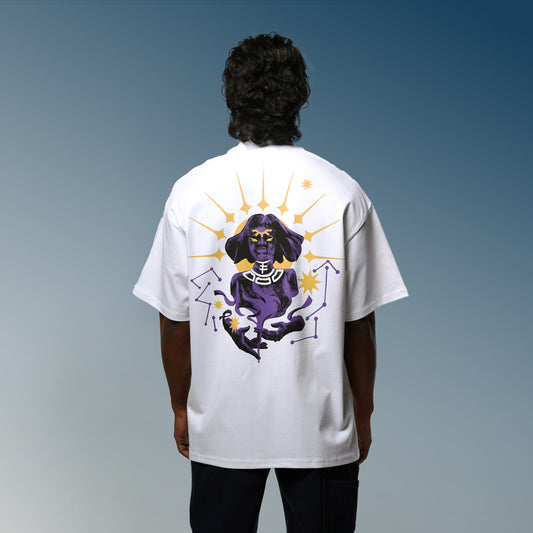 Soothsayer White Oversized T-Shirt