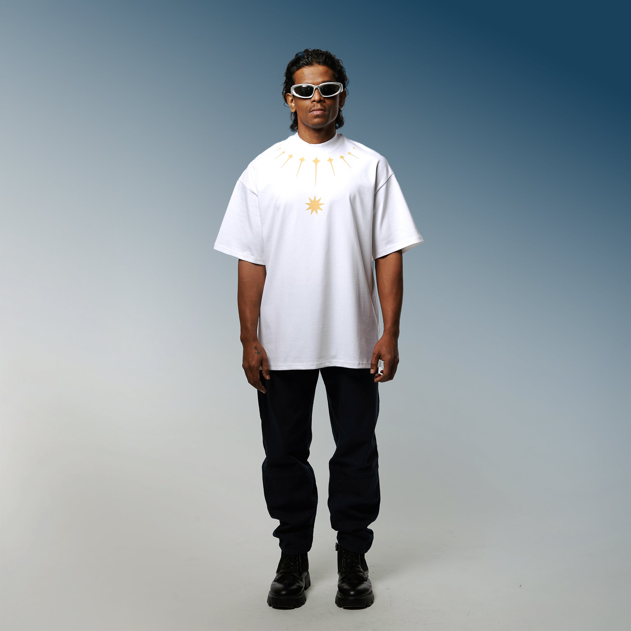 Soothsayer White Oversized T-Shirt – LEAKEDD